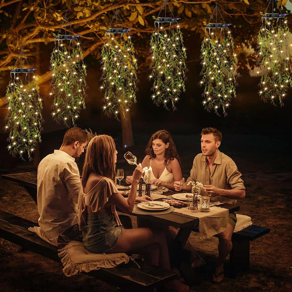 Solar Willow Lights - 66 LED Solar Garden Decorative Lights