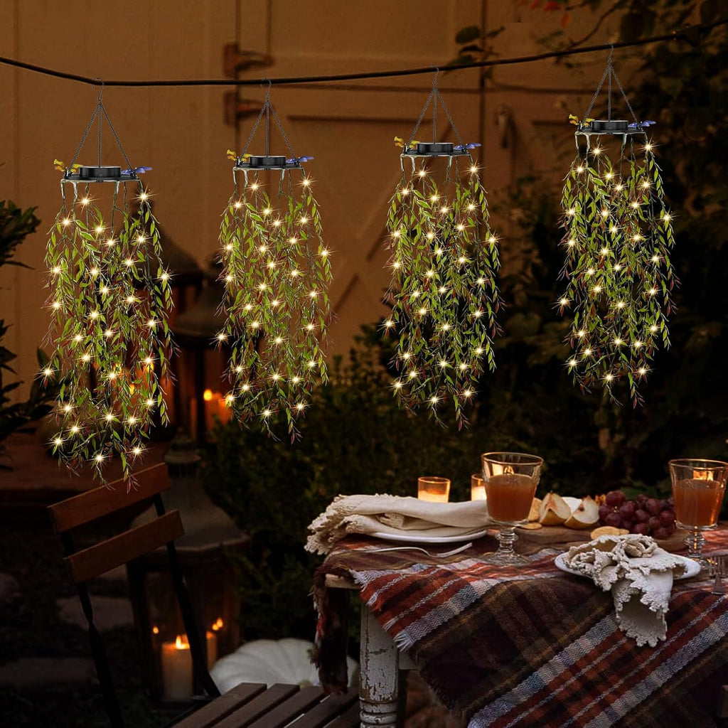 Solar Willow Lights - 66 LED Solar Garden Decorative Lights